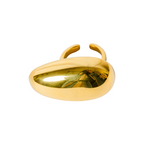 Anello in acciaio inossidabile dorato EXTENDED RING