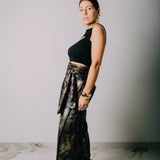 MIRI tailored skirt in silk - Size 2