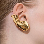 Earcuff  - orecchino senza buco in acciaio