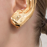 Earcuff  - orecchino senza buco in acciaio